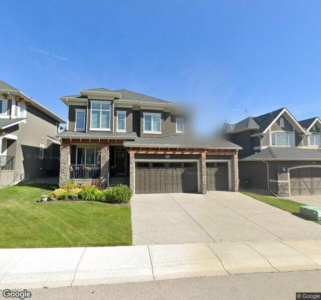 Street view of 55 Aspen Dale Way SW, Calgary
