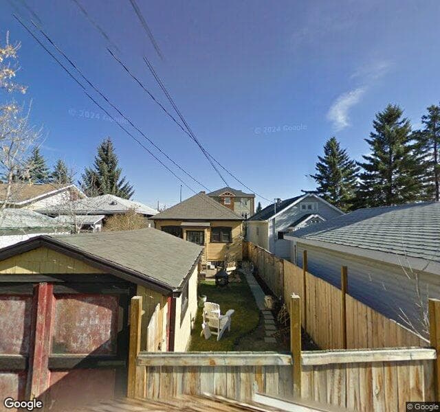 Street view of 2103 Westmount Road NW, Calgary