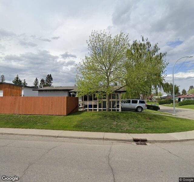 Street view of 302 Adams Crescent SE, Calgary