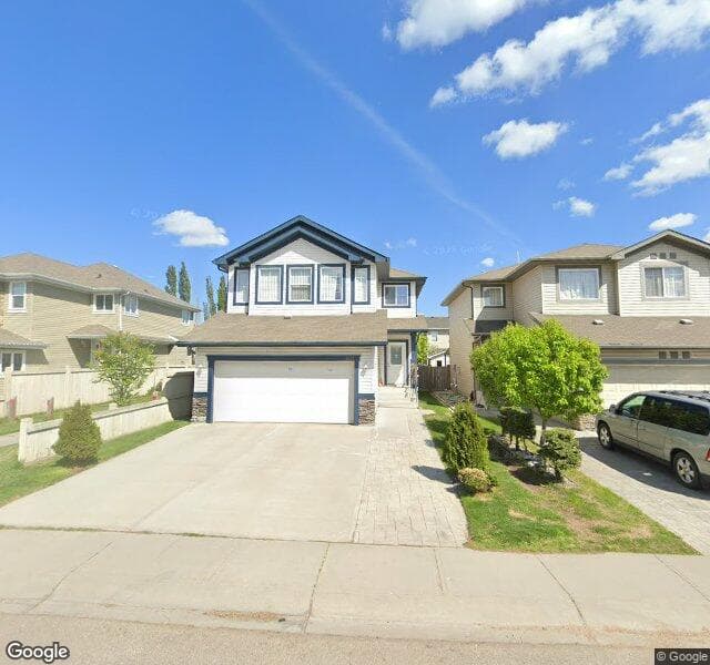 Street view of 16117 137A Street NW, Edmonton