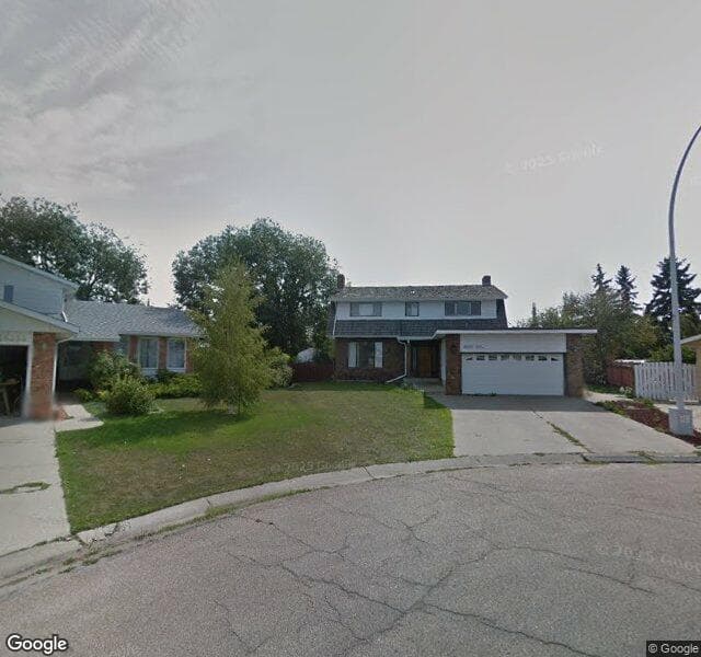 Street view of 16531 103 Street NW, Edmonton