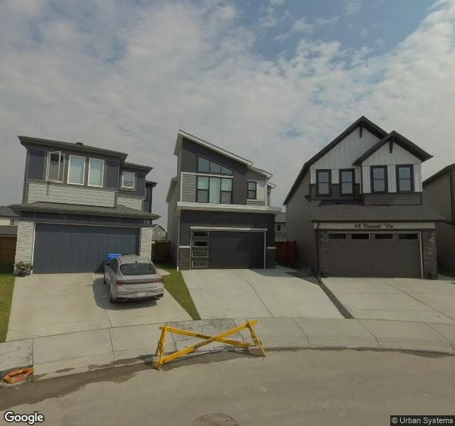 Street view of 52 Rowmont View NW, Calgary
