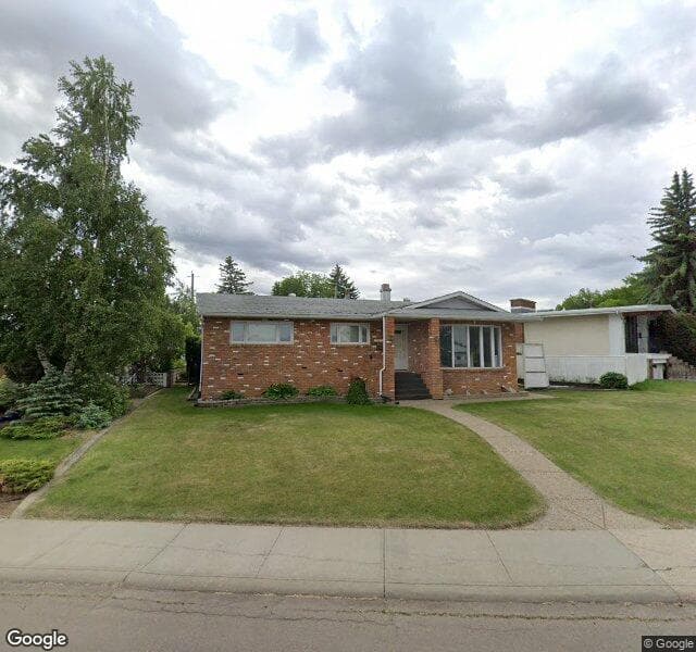 Street view of 7815 Rowland Road NW, Edmonton