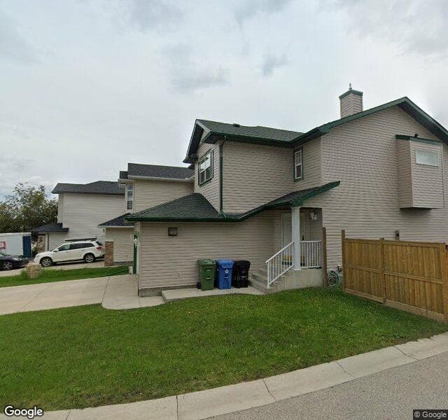Street view of 437 Bridlewood Court SW, Calgary