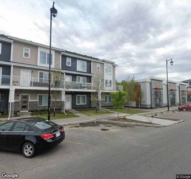 Street view of 213-669 Savanna Boulevard NE, Calgary