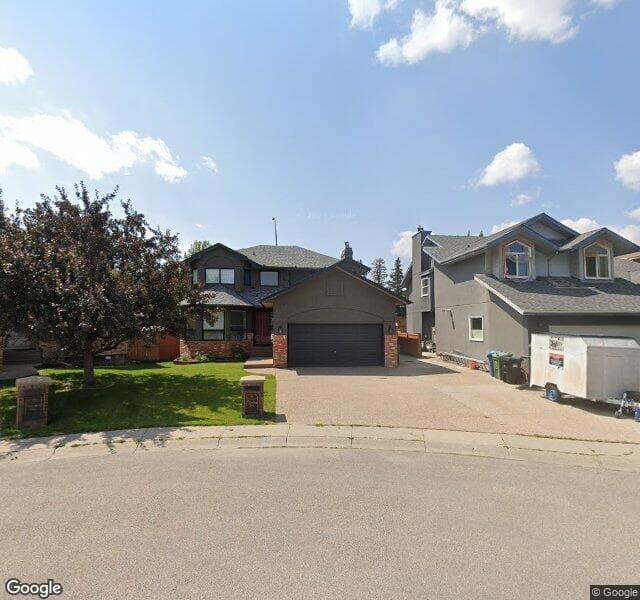 Street view of 47 Canterbury Court SW, Calgary
