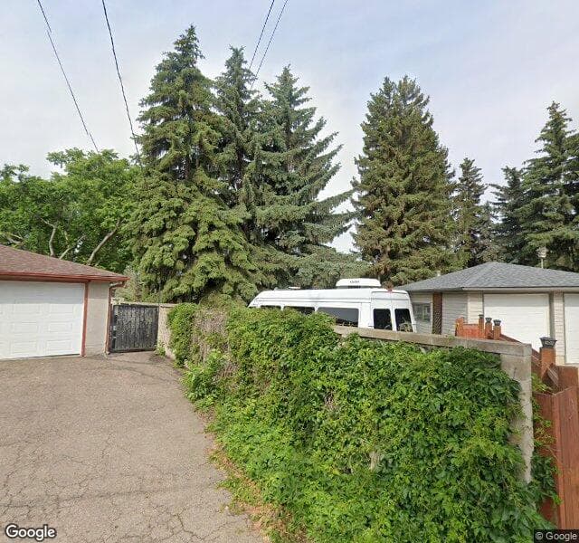 Street view of 9661 81 Street NW, Edmonton