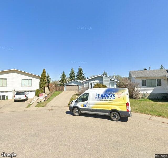 Street view of 9429 173 Street NW, Edmonton