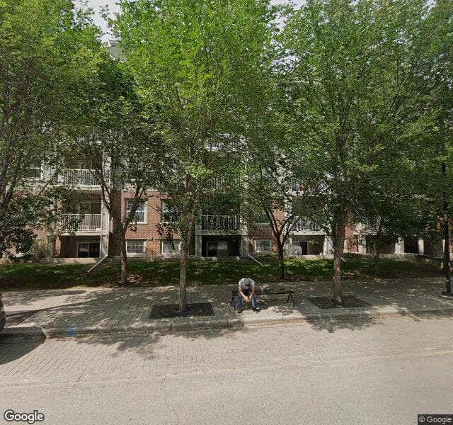 Street view of 104-630 8 Avenue SE, Calgary