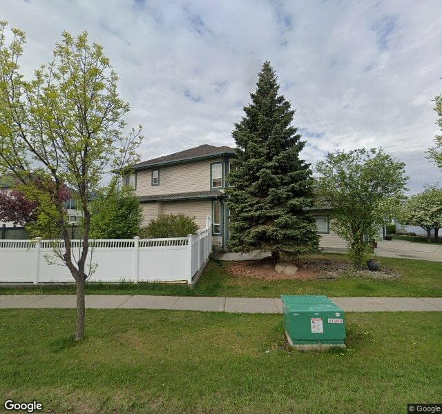 Street view of 16220 84 Street NW, Edmonton