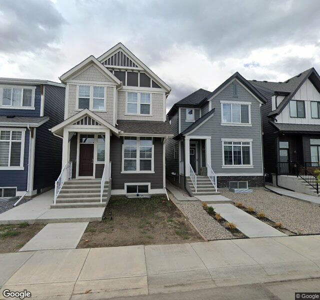 Street view of 203 Magnolia Drive SE, Calgary