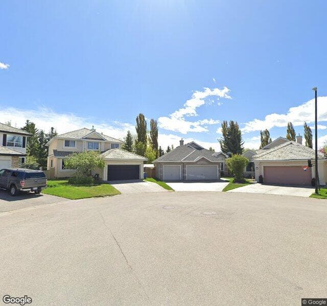 Street view of 230 Mount Alberta Place SE, Calgary