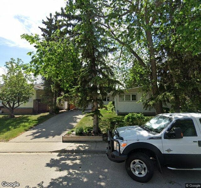 Street view of 2511 Charlebois Drive NW, Calgary