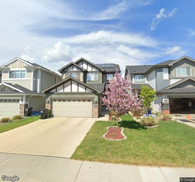 Street view of 5483 Allbright Square SW, Edmonton