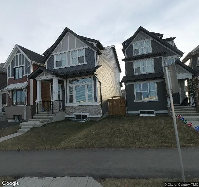 Street view of 63 Masters Road SE, Calgary
