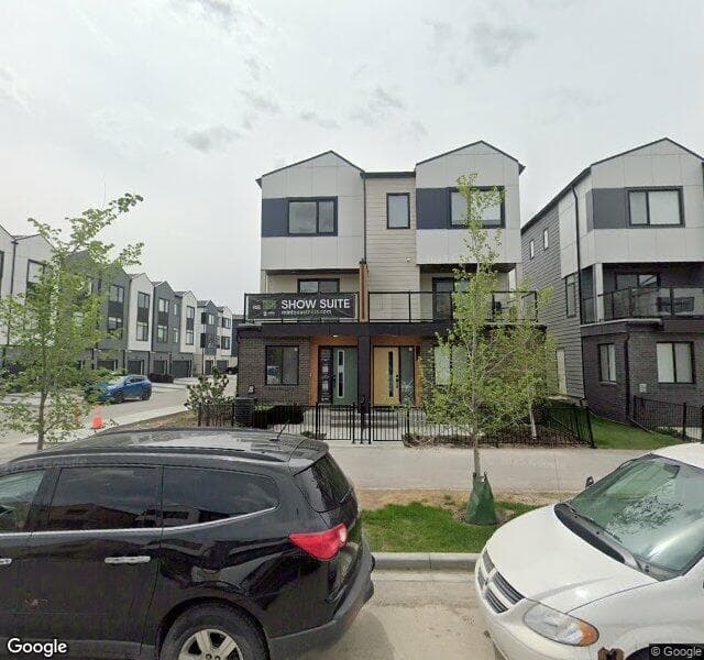 Street view of 8533 19 Avenue SE, Calgary