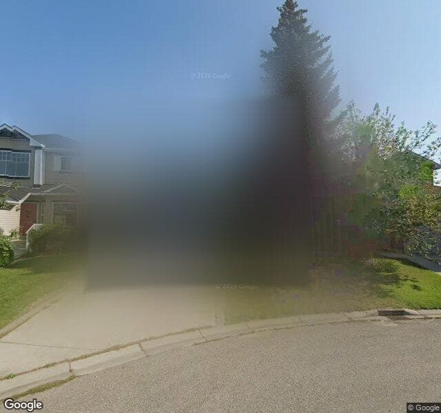 Street view of 22 Chaparral Park SE, Calgary