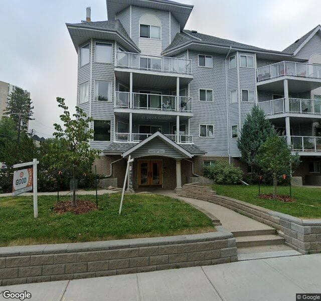 Street view of 302-10810 86 Avenue NW, Edmonton