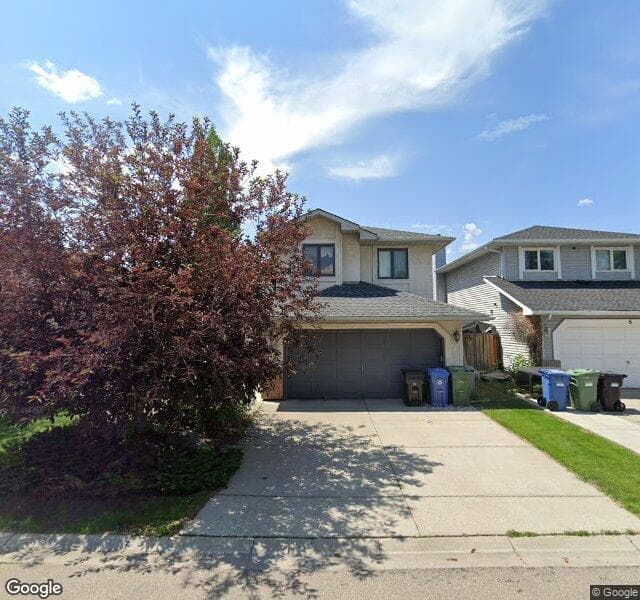 Street view of 4 Douglasbank Point SE, Calgary