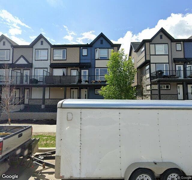 Street view of 383 Belmont Avenue SW, Calgary
