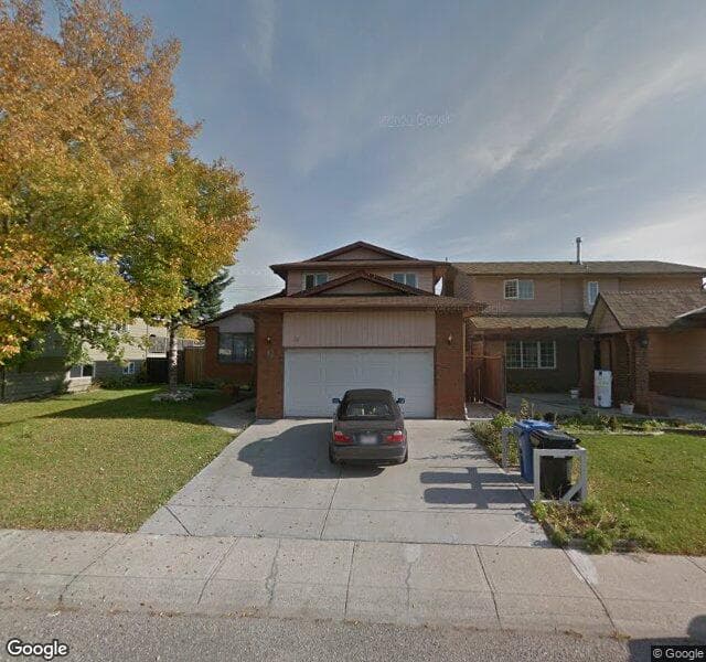 Street view of 12 Bernard Close NW, Calgary