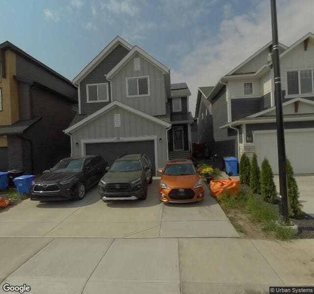 Street view of 39 Rowmont View NW, Calgary
