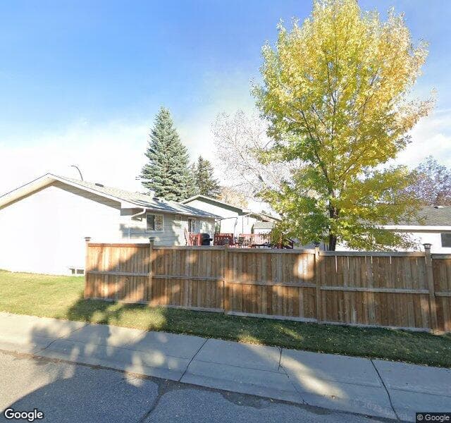 Street view of 115 Dovercrest Way SE, Calgary