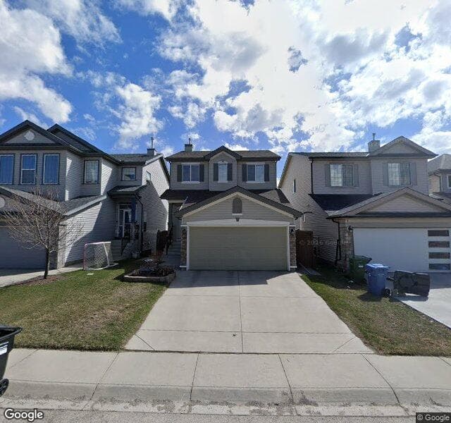 Street view of 220 Covepark Rise NE, Calgary