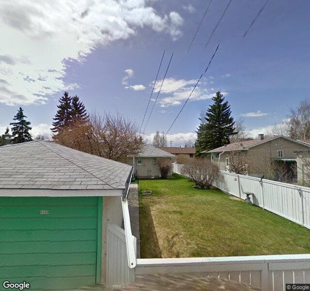 Street view of 1-4320 73 Street NW, Calgary