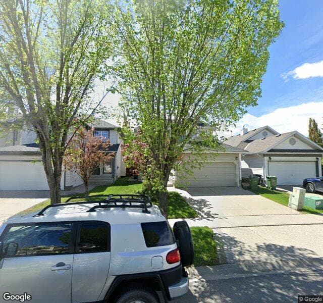 Street view of 350 Mount Selkirk Close SE, Calgary