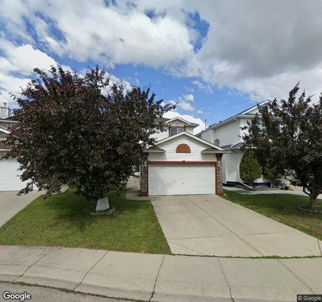 Street view of 96 Applemont Close SE, Calgary