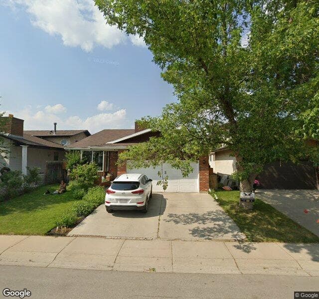 Street view of 63 Templeby Crescent NE, Calgary