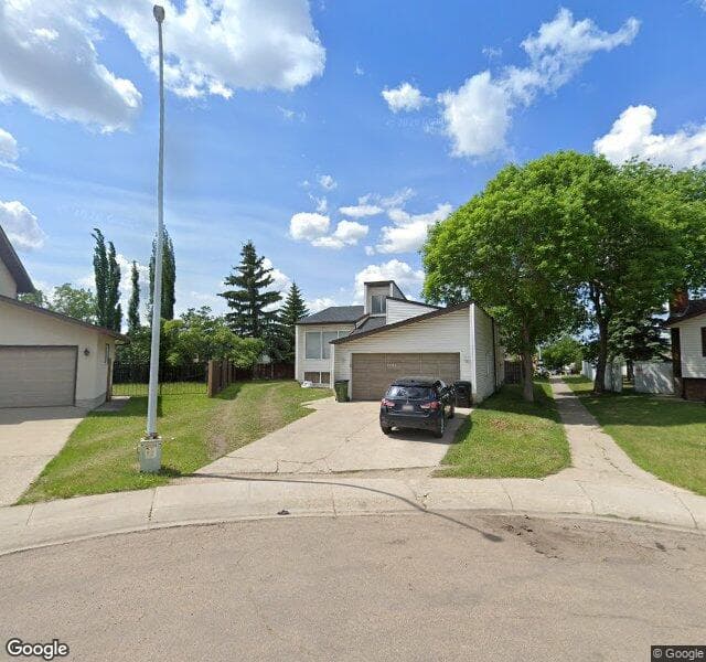 Street view of 3524 Hill View Crescent NW, Edmonton