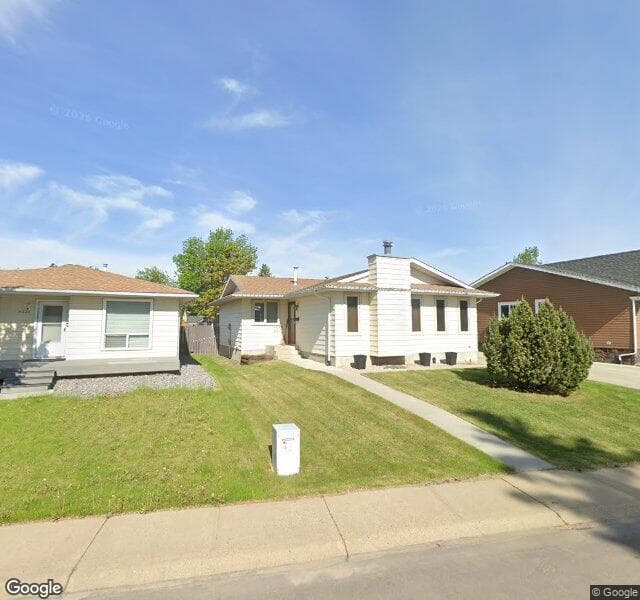 Street view of 14228 25 Street NW, Edmonton