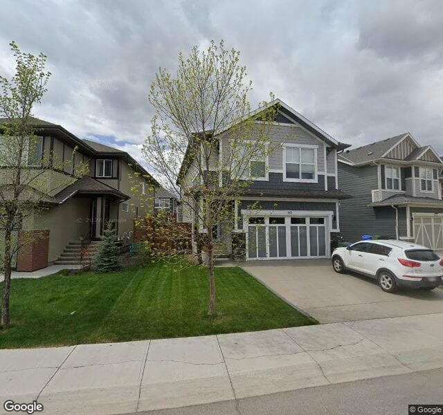 Street view of 165 Masters Terrace SE, Calgary
