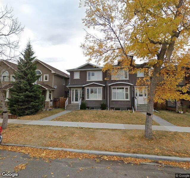 Street view of 1750 6 Avenue NW, Calgary