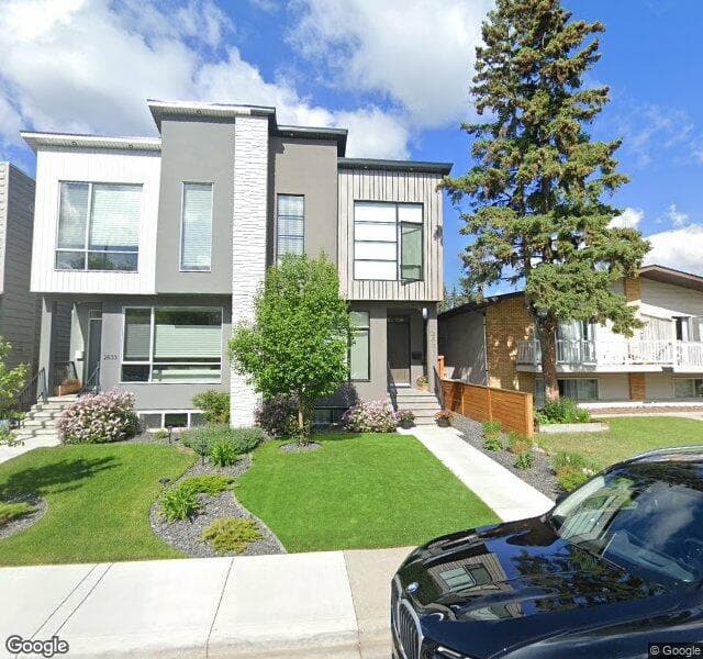 Street view of 2831 28 Street SW, Calgary