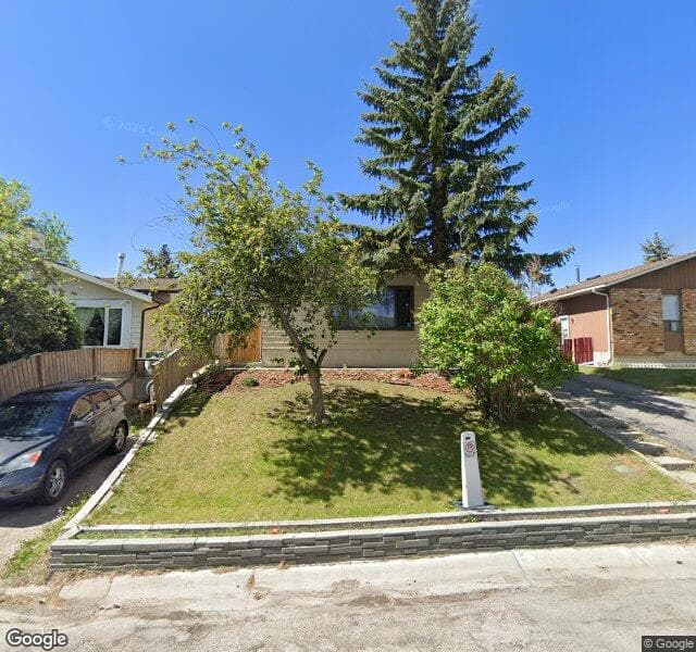 Street view of 23 Bermuda Way NW, Calgary