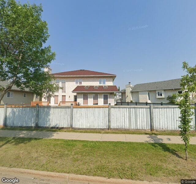 Street view of 3807 41 Street NW, Edmonton