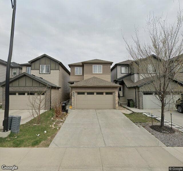 Street view of 7428 Creighton Place SW, Edmonton