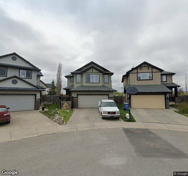 Street view of 163 Everwoods Green SW, Calgary