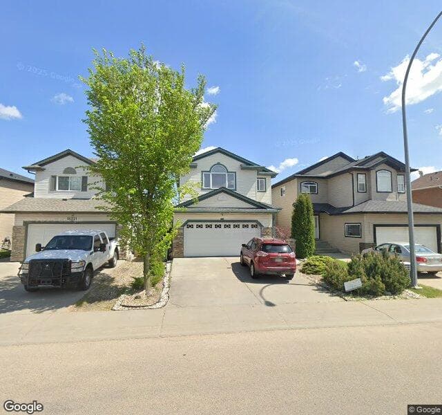 Street view of 16219 55 Street NW, Edmonton