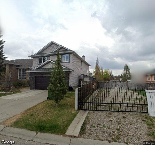 Street view of 4 Citadel Manor NW, Calgary