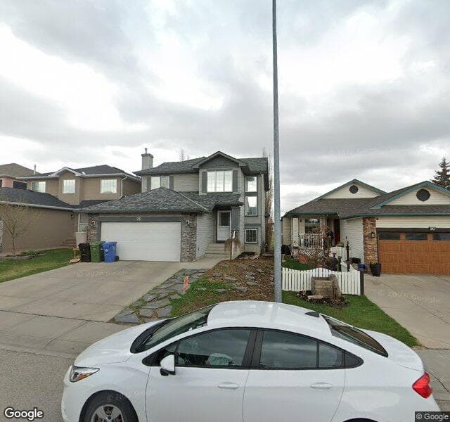 Street view of 96 Arbour Ridge Close NW, Calgary