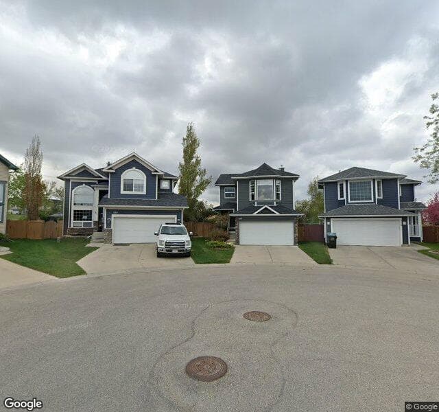 Street view of 222 Bridlewood Place SW, Calgary
