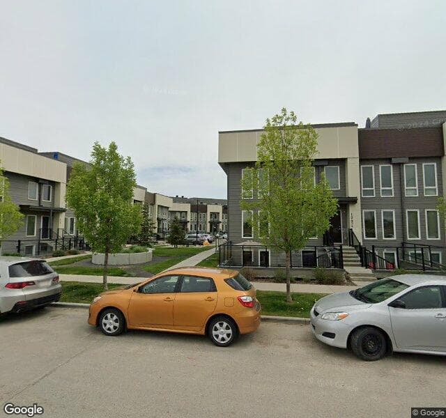 Street view of 310-19500 37 Street SE, Calgary