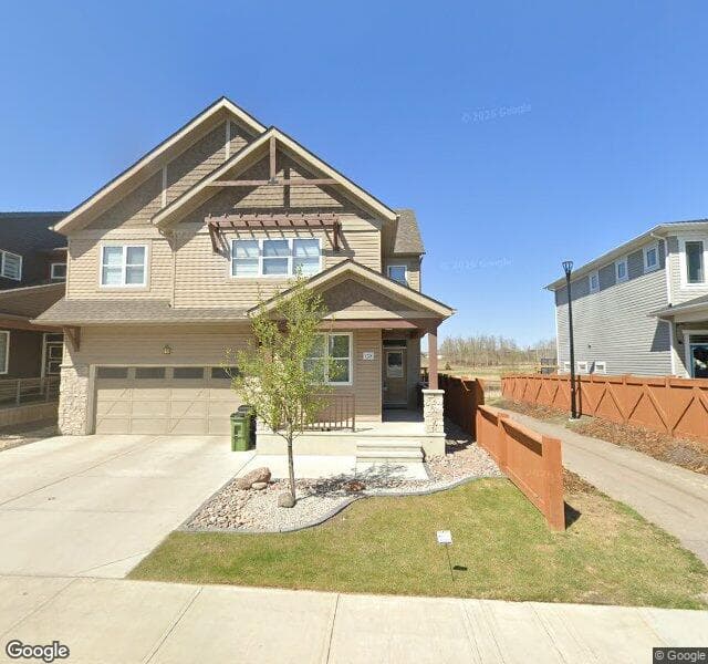 Street view of 1728 201 Street NW, Edmonton