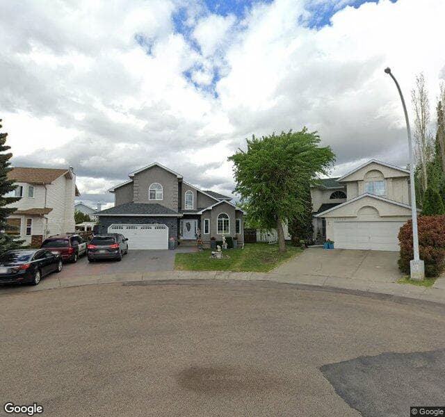 Street view of 15916 128 Street NW, Edmonton