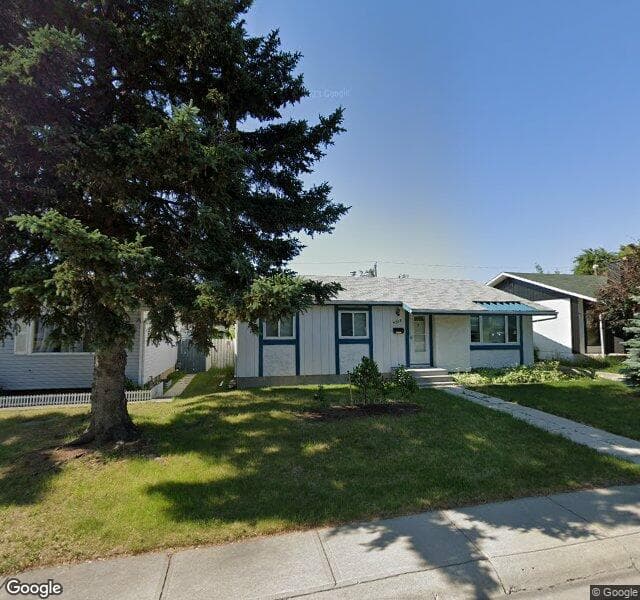 Street view of 4913 Marcombe Way NE, Calgary