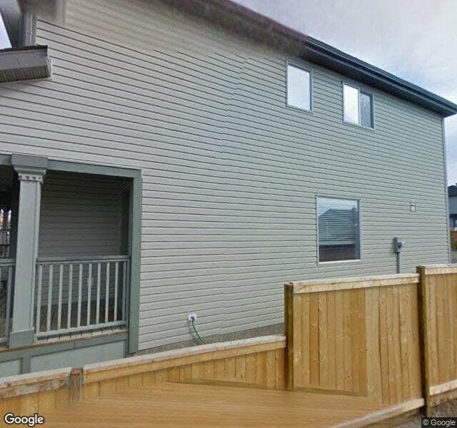 Street view of 92 Covepark Place NE, Calgary
